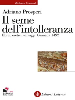 cover image of Il seme dell'intolleranza